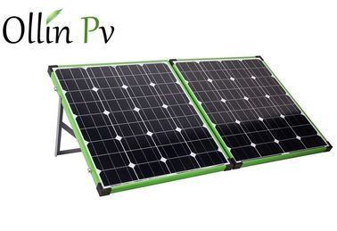 Cadre de couleur verte pliant avec de panneaux solaires/sans contrôleur assemblé