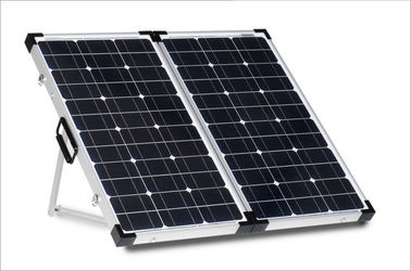100 W pliant les panneaux solaires anti- réfléchis avec facile capitonné résistant portent le sac
