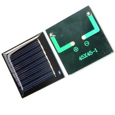 0,3 mini panneaux solaires LED chargée de résine époxyde de V DIY allument le pendant de Keychain