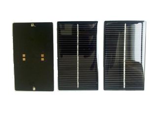 Batterie électrique chargée de lampe-torche de panneau solaire de résine époxyde de pile solaire de DIY