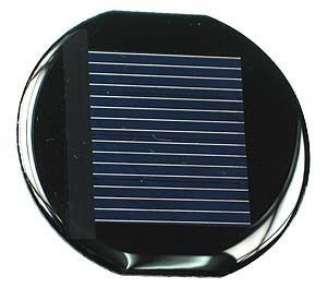 Économie d'énergie de mini panneau solaire rond/de panneau solaire résine époxyde et qui respecte l'environnement