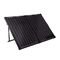Panneaux solaires noirs de picovolte de 120 watts/panneau solaire pliable avec la poignée en métal