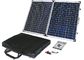 le poly Portable 60W pliant les panneaux solaires a anodisé le cadre d'alliage d'aluminium