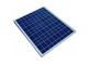 Transmittance élevée d'équipement d'alimentation solaire de cadre blanc/de panneaux solaires rendement élevé