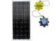 cadre durable en métal de panneaux solaires de 90W picovolte facturant la batterie de feu de signalisation