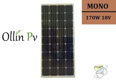 Évaluez les panneaux solaires solaires monocristallins Inde des piles de silicium d'A/B 170w