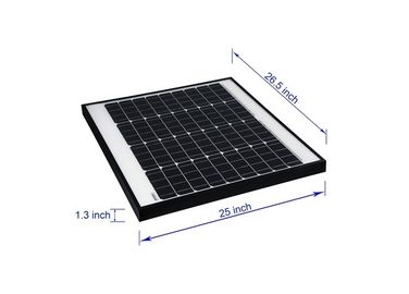 Les panneaux solaires de picovolte/le panneau solaire cellules mono ont anodisé le cadre d'alliage d'aluminium