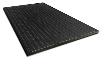 La tuile de toit de 260 watts 3.2mm picovolte solaire noir lambrisse la puissance intégrée de construction