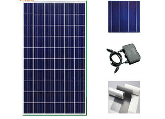 Panneaux solaires de silicium d'énergie propre 260 watts, panneaux solaires noirs de système domestique
