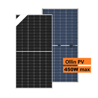 Panneaux solaires monocristallins de 450 W