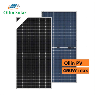 acheter Panneau à énergie solaire 440W 450W 455W de demi de cellules de panneau solaire module monocristallin de picovolte online manufacture