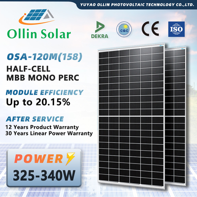 acheter Outre de la grille le système d'alimentation solaire pour la maison a employé les panneaux solaires mono 320w 330w 340w 350w 355w online manufacture