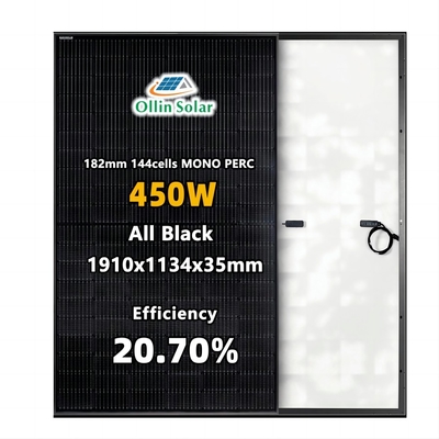 acheter panneau solaire Kit For Homes cellules mono de panneau solaire de 445W 450W 455W 460W de demi online manufacture