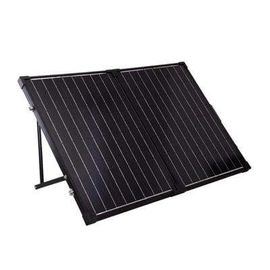 acheter Panneaux solaires noirs de picovolte de 120 watts/panneau solaire pliable avec la poignée en métal online manufacture
