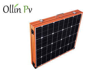 acheter Couleur orange pliant les panneaux solaires portatifs pour l'installation facile campante online manufacture