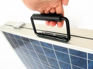 acheter Protection contre la foudre pliant les panneaux solaires avec les pieds en caoutchouc antidérapage online manufacture
