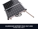 kits campants en verre pliables de panneaux solaires de 160W 200W 400w