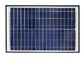 12V panneau solaire bleu, panneau solaire de silicium polycristallin avec l'agrafe