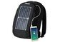 Sac à dos de hausse solaire de remplissage rapide portatif avec les panneaux solaires démontables