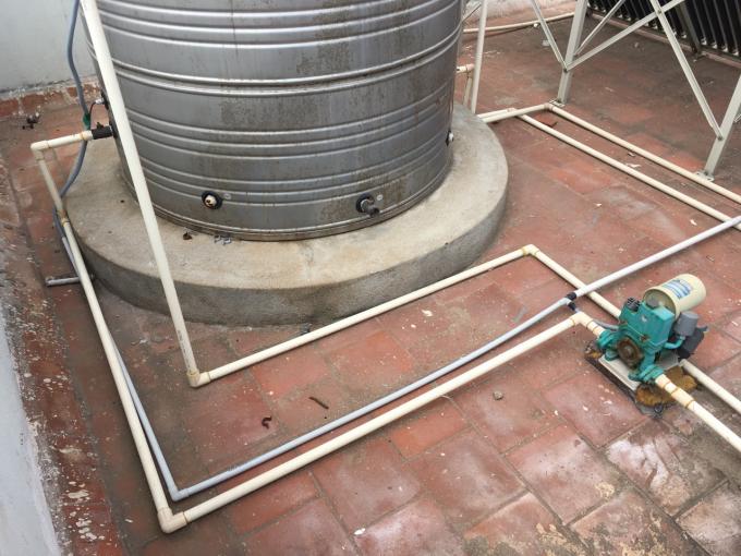 Type à panneau plat chauffe-eau actionné solaire d'Odm d'OEM 6