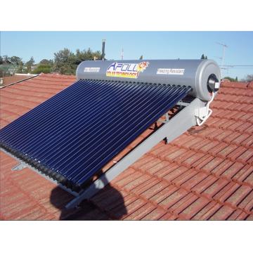 Type à panneau plat chauffe-eau actionné solaire d'Odm d'OEM 0