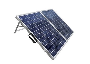 De pli panneaux solaires bleus, panneaux solaires portatifs se pliants pour camper