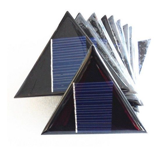 La place d'hexagone de triangle forment le panneau solaire 1w 3w 5w de résine d'époxyde 5v 0